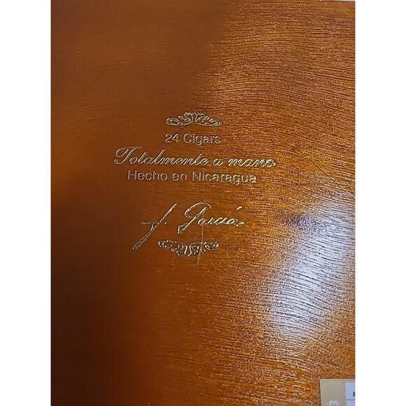 La Aroma De Cuba Reserva Nicaragua Cigar Box Wooden EMPTY - Picture 12 of 15
